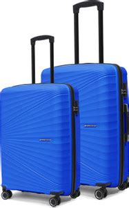 MOVE-MEANT Travel Crew Number Lock Poly Carbonate Cabin 55 Cm & Medium ...