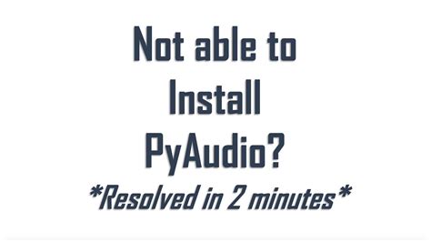 Image result for AttributeError Could Not Find PyAudio Check Installation