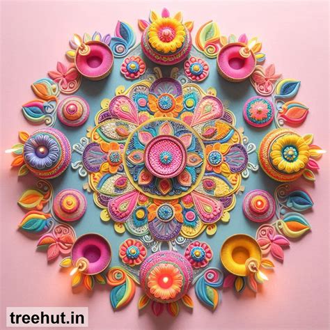 Diwali Door Mat Area Decoration Ideas