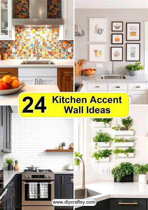 24 Stunning Kitchen Accent Wall Ideas for Bold Looks
