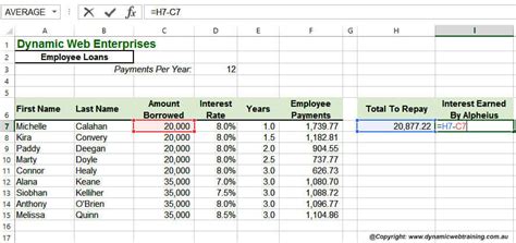 Image result for PMT Function Excel Using 2 Columns