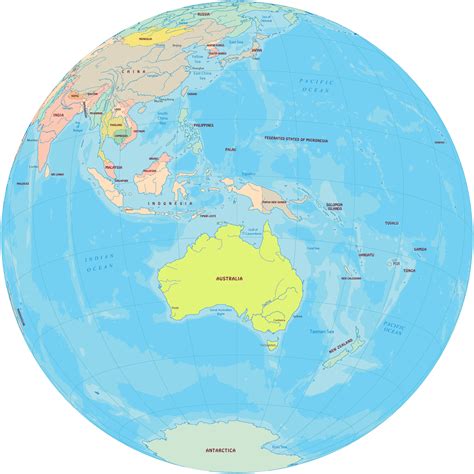 World Map New Zealand 的图像结果