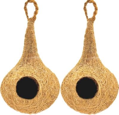 LIVEONCE HUT SHAPE BIRD NEST PACK OF 2 Bird House Price in India - Buy ...