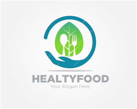 Premium Vector | Eco healthy food logo designs for nutrition life