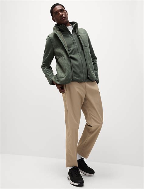 Buy Fleece Funnel Neck Gilet at Marks & Spencer