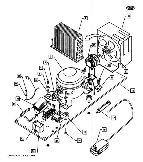 Refrigeration Compressor Parts Diagram