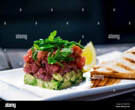 Tuna Tartare High Resolution Stock Photography and Images - Alamy