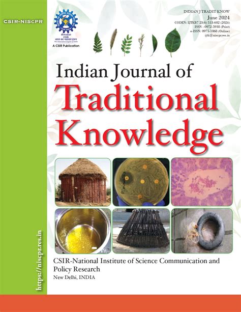 Archives | Indian Journal of Traditional Knowledge (IJTK)
