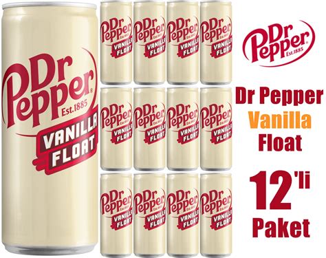 Dr Pepper Vanilla Float 330ml 12’li Paket – Dr Pepper Türkiye