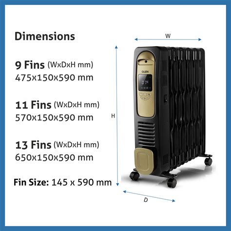 Buy Oil Filled Room Heater 9/11/13 Fin Online at Best Prices
