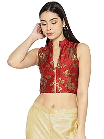 Buy Ira Soleil Women's Sequined Embroidered Reversible Jacket (XL ...