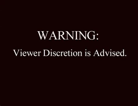Image result for Viewer Discretion Advised ABC