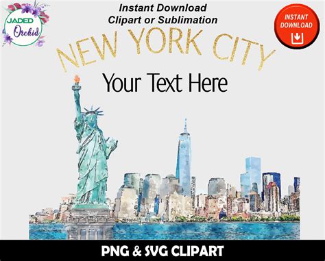 New York Buildings Clipart