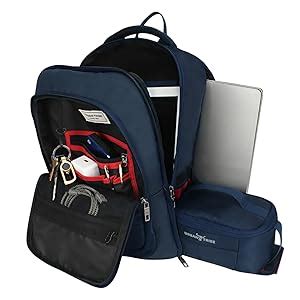 Buy URBAN TRIBE Rumble 24 Liters Blue Laptop Office Travel Backpack For ...