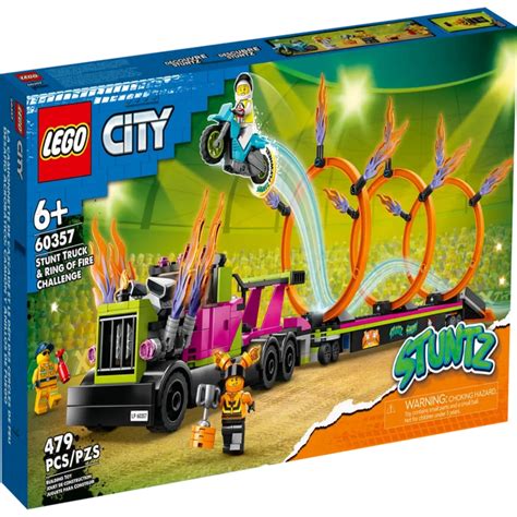 LEGO 60357 City Stunt Truck & Ring of Fire Challenge — Toycra