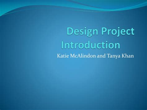 Image result for Introduction Design for Project