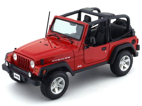 Jeep Wrangler Rubicon 1:18 Maisto diecast Scale Model car | Scale Arts ...