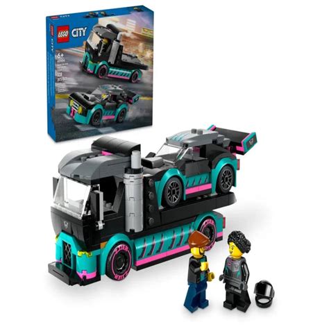 Lego 60406 City Race Car And Car Carrier Truck (328 Pieces) — Toycra
