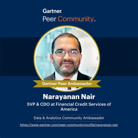 Narayanan Nair, SVP Chief Data Officer at Farm Credit Services of America at Farm Credit ...