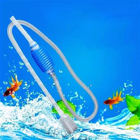 PetzLifeworld Blue Fish Tank Water Changer Aquarium Syphon 1.5 M Aquar ...