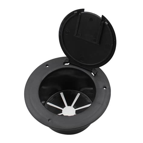 5.2" Round RV Electric Cable Hatch With Back For Boat Car 13x8.8x6.6cm ...