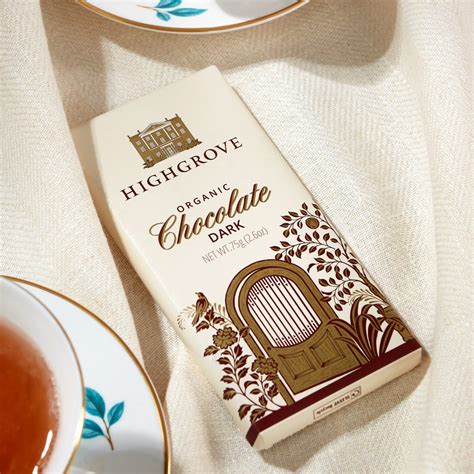 Highgrove Organic Dark Chocolate Bar, 75g - UK Store