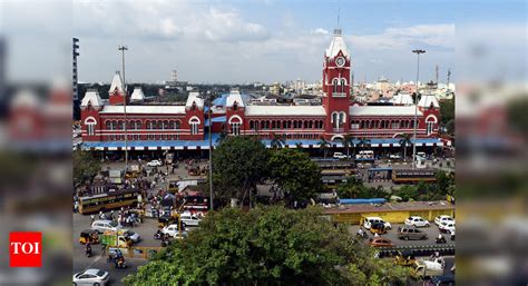 Chennai Central: 500 hours lost a month as trains wait outside Central ...