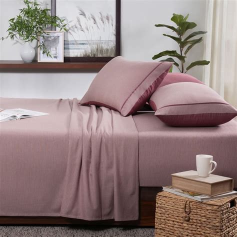 Buy MASPAR Cotsmere Cotton 300TC Stripes 3Pcs Super King Bedsheet Set ...