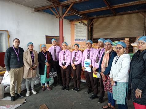 Industrial visit at Mahananda food Pvt Ltd | Gallery Details - UBM College