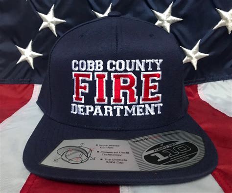 Free personalization, Custom Fire Department embroidered hat, Fire dept ...