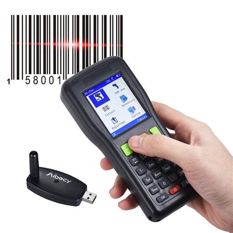 Nblyw Handheld Barcode Scanning Instrument 328 Feet Transmission ...