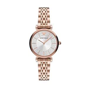 Buy Emporio Armani Stainless Steel Gianni T-Bar Analog Silver Dial ...