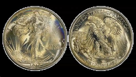 1917 Walking Liberty Half Dollar Value, Varieties & Mint Mark