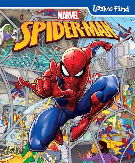 Marvel Spider-Man Look and Find Activity Book - PI Kids: Editors of Phoenix International ...