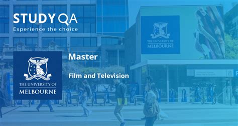 StudyQA — Master: Film and Television — The University of Melbourne