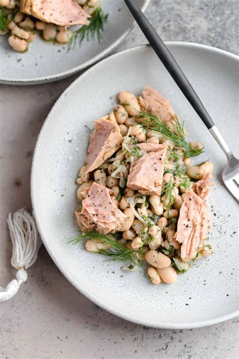 Tuna White Bean Dill Salad at Holly Standley blog