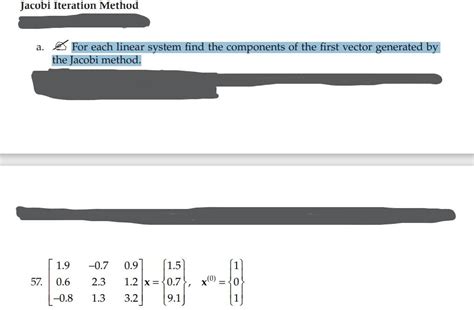 Image result for Jacobi Iteration Examples