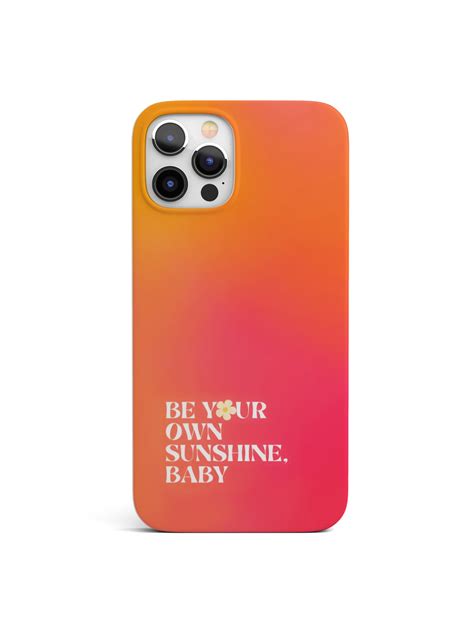 Be your sunshine Gradient Matte Case – The Objects In