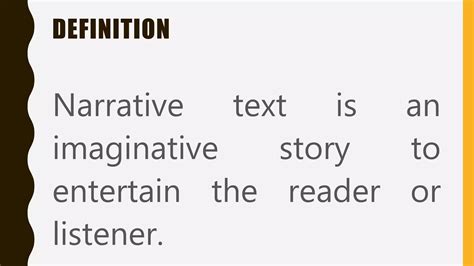 Narrative text | PPTX