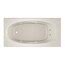 Jacuzzi AMIGA 36-in x 72-in Oyster Acrylic Drop-In Whirlpool Tub (Left ...