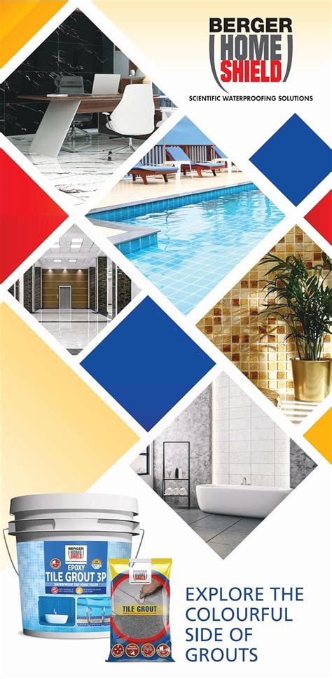 Berger HomeShield Epoxy Tile Grout - 3 Component Grout - Resin ...