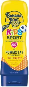 Banana Boat Sunscreen - SPF 50+ PA+ kids sport sunscreen lotion SPF50 ...