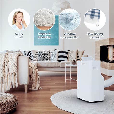 Buy EUHOMY Portable Air Conditioner Compact Home AC Cooling Unit with ...