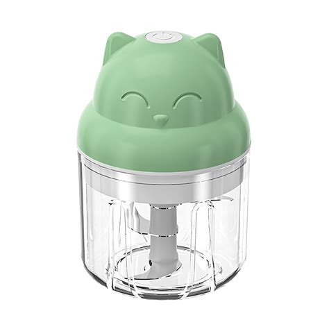 BN-LINK Mini Electric Food Chopper, 250ML USB Rechargeable, Stainless ...