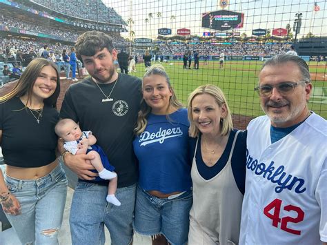 Marlee Matlin | Miss Brooklyn’s first baseball game! #dodgers ...