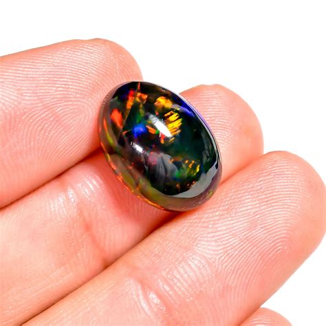 Natural Ethiopian Opal | Black Opal & Welo Cabochons for Jewelry Making ...
