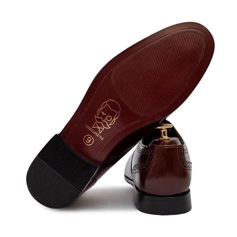 Buy Terry Tan Brogue Lace-Up Premium Vegan Leather Shoes