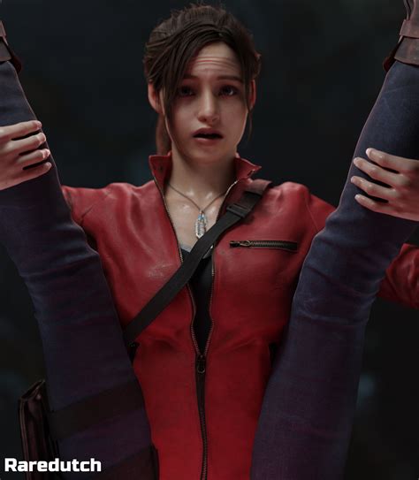 ArtStation - Resident Evil - Claire redfield render (lewd)