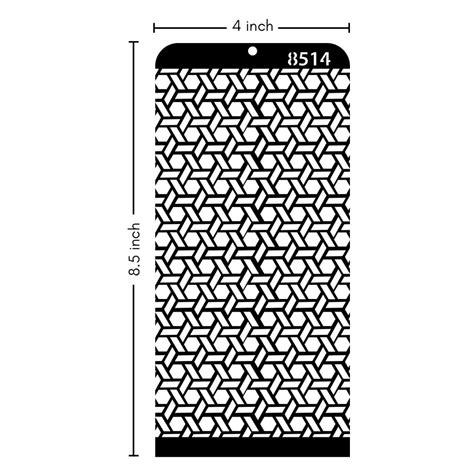 iCraft Layering Stencils - 4 x 8" - 8514| Art Lounge