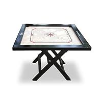 Stoa Paris Brown Carrom Board Table and Kit (Carrom Board) : Amazon.in ...